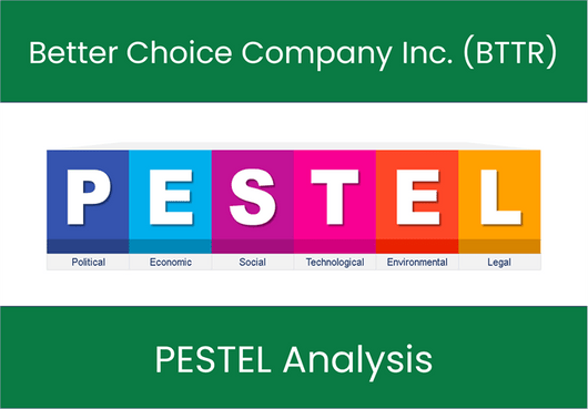 PESTEL Analysis of Better Choice Company Inc. (BTTR)