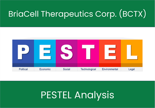 PESTEL Analysis of BriaCell Therapeutics Corp. (BCTX)