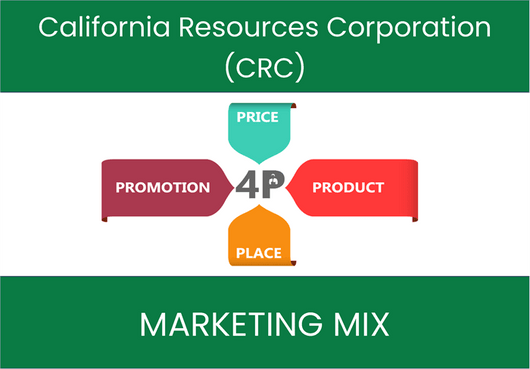 Marketing Mix Analysis of California Resources Corporation (CRC)