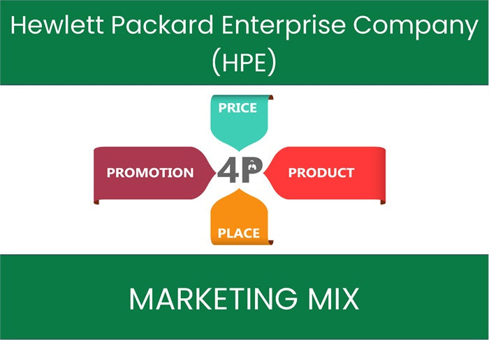 Marketing Mix Analysis of Hewlett Packard Enterprise Company (HPE).