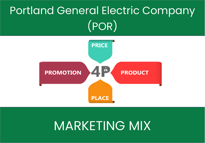 Marketing Mix Analysis of Portland General Electric Company (POR)