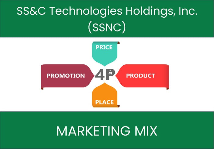 Marketing Mix Analysis of SS&C Technologies Holdings, Inc. (SSNC).