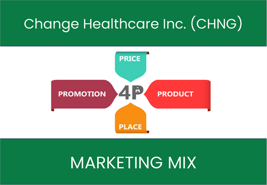 Marketing Mix Analysis of Change Healthcare Inc. (CHNG)
