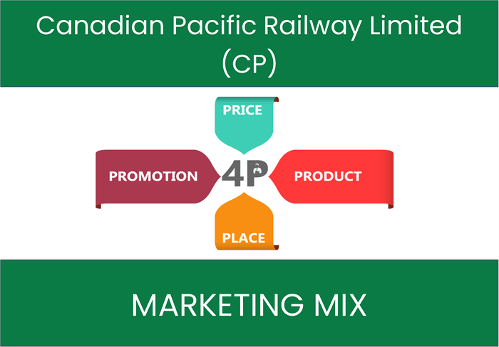 Marketing Mix Analysis of Canadian Pacific Railway Limited (CP)