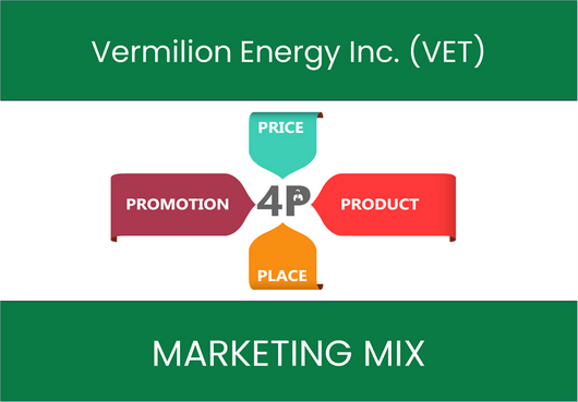 Marketing Mix Analysis of Vermilion Energy Inc. (VET)