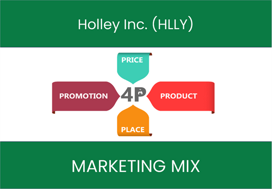 Marketing Mix Analysis of Holley Inc. (HLLY)