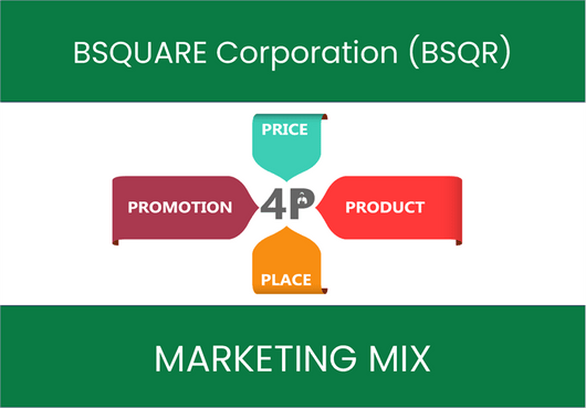Marketing Mix Analysis of BSQUARE Corporation (BSQR)