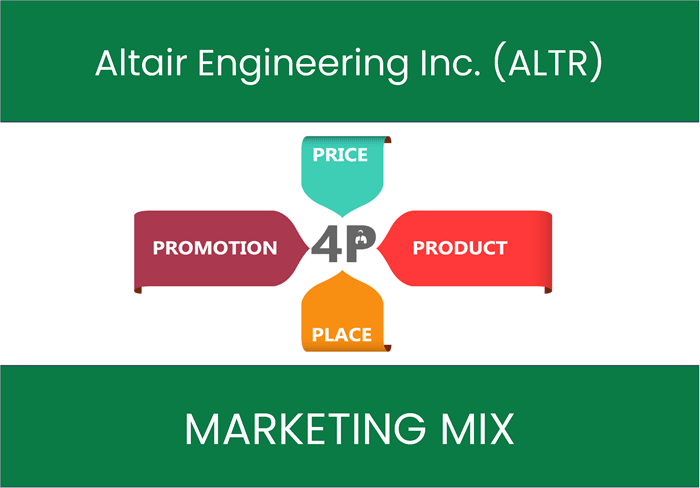 Marketing Mix Analysis of Altair Engineering Inc. (ALTR)