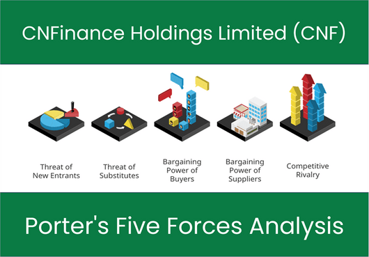 What are the Michael Porter’s Five Forces of CNFinance Holdings Limited (CNF)?