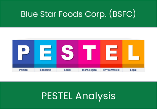 PESTEL Analysis of Blue Star Foods Corp. (BSFC)
