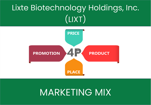 Marketing Mix Analysis of Lixte Biotechnology Holdings, Inc. (LIXT)