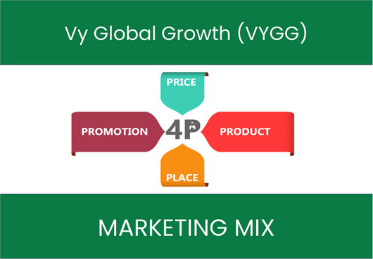 Marketing Mix Analysis of Vy Global Growth (VYGG)