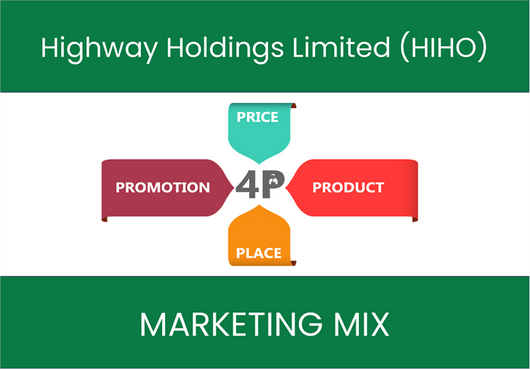 Marketing Mix Analysis of Highway Holdings Limited (HIHO)