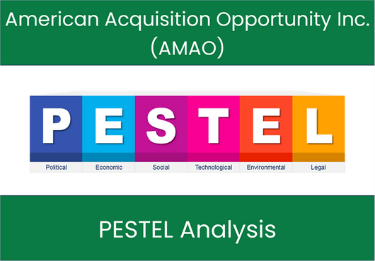 PESTEL Analysis of American Acquisition Opportunity Inc. (AMAO)