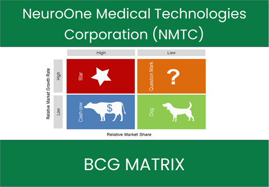 NeuroOne Medical Technologies Corporation (NMTC) BCG Matrix Analysis