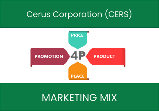 Marketing Mix Analysis of Cerus Corporation (CERS)