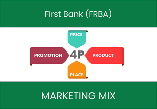 Marketing Mix Analysis of First Bank (FRBA)