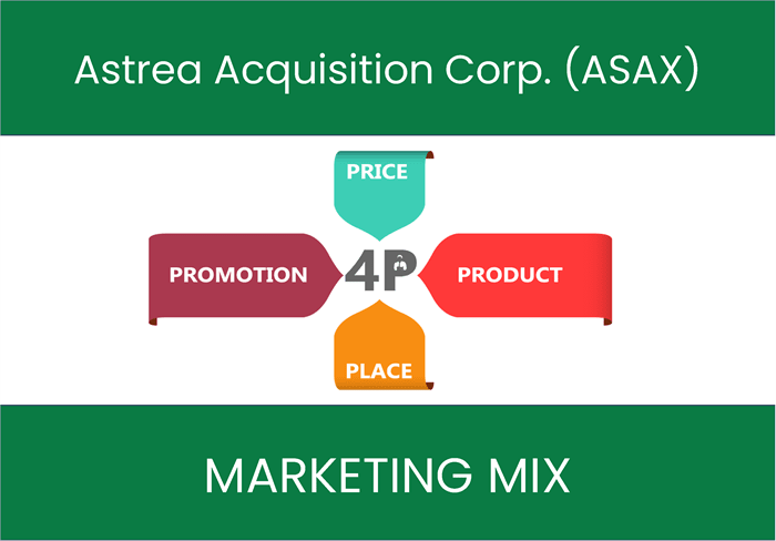 Marketing Mix Analysis of Astrea Acquisition Corp. (ASAX)