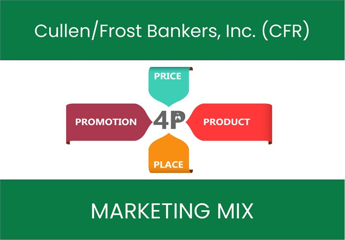 Marketing Mix Analysis of Cullen/Frost Bankers, Inc. (CFR).