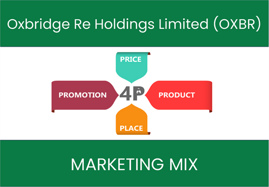 Marketing Mix Analysis of Oxbridge Re Holdings Limited (OXBR)