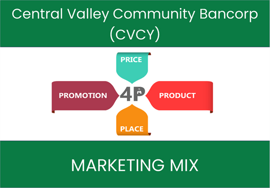 Marketing Mix Analysis of Central Valley Community Bancorp (CVCY)