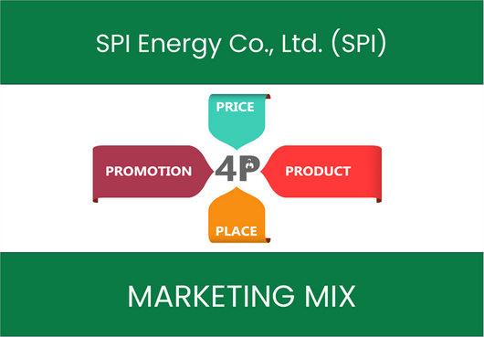 Marketing Mix Analysis of SPI Energy Co., Ltd. (SPI)