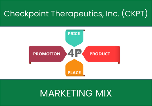 Marketing Mix Analysis of Checkpoint Therapeutics, Inc. (CKPT)