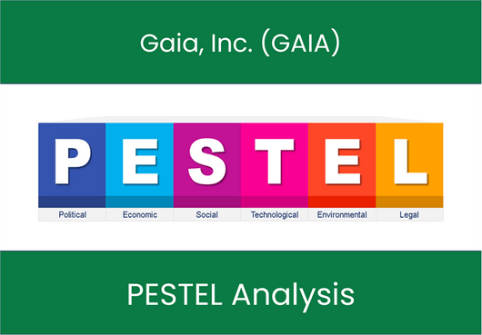 PESTEL Analysis of Gaia, Inc. (GAIA)