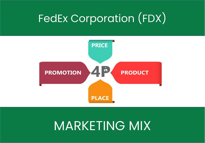 Marketing Mix Analysis of FedEx Corporation (FDX).