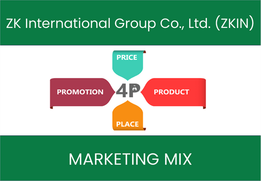 Marketing Mix Analysis of ZK International Group Co., Ltd. (ZKIN)