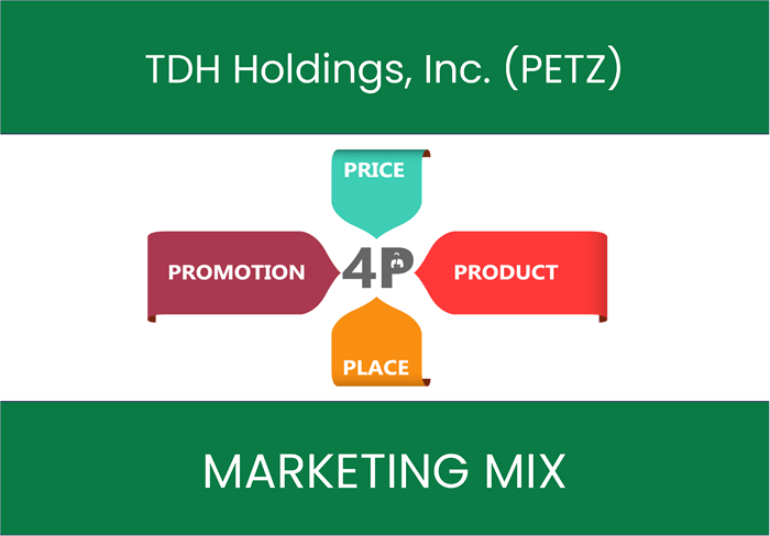 Marketing Mix Analysis of TDH Holdings, Inc. (PETZ)