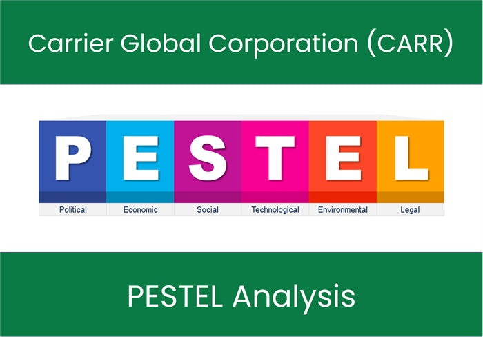 PESTEL Analysis of Carrier Global Corporation (CARR).