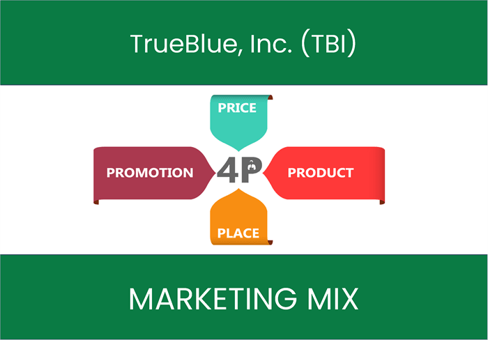 Marketing Mix Analysis of TrueBlue, Inc. (TBI)