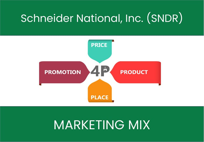 Marketing Mix Analysis of Schneider National, Inc. (SNDR).