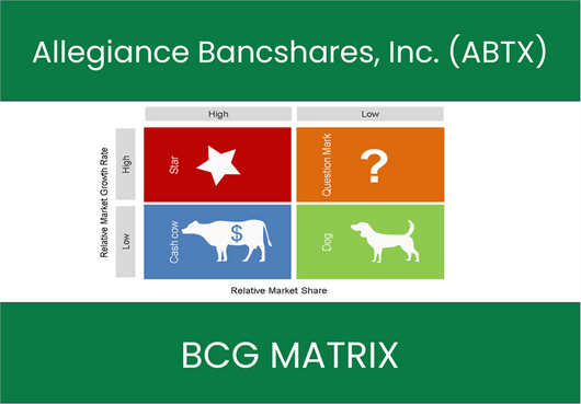 Allegiance Bancshares, Inc. (ABTX) BCG Matrix Analysis