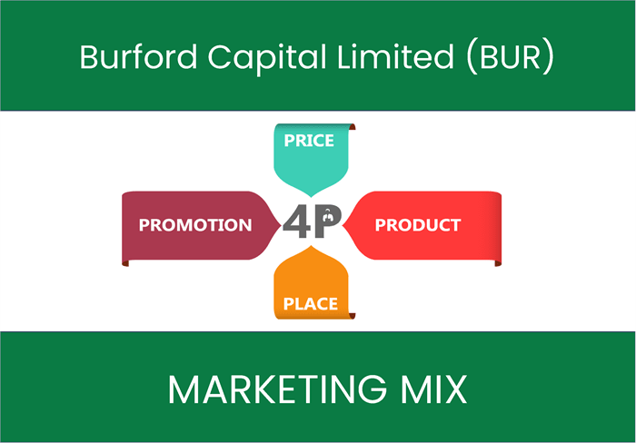 Marketing Mix Analysis of Burford Capital Limited (BUR)