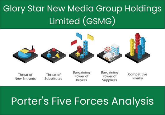 What are the Michael Porter’s Five Forces of Glory Star New Media Group Holdings Limited (GSMG)?