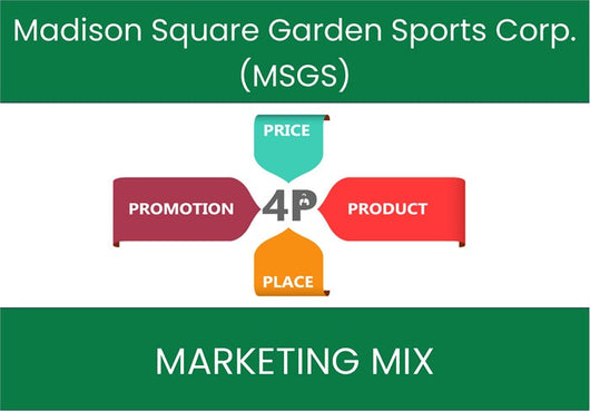 Marketing Mix Analysis of Madison Square Garden Sports Corp. (MSGS).