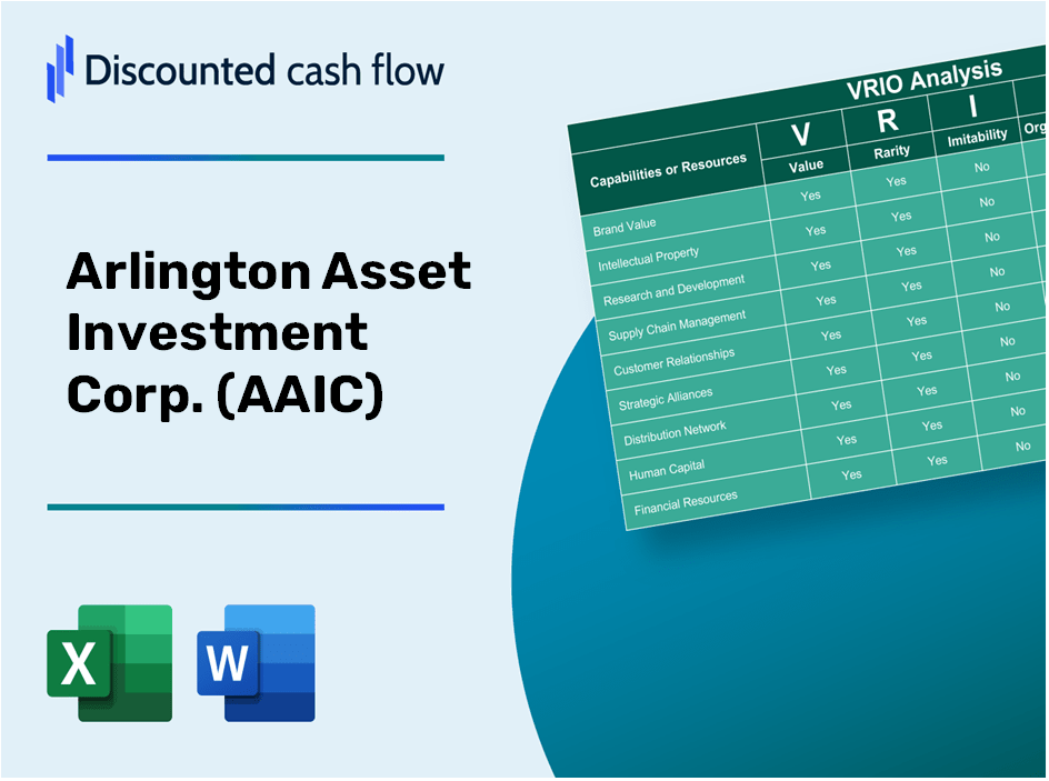 Arlington Asset Investment Corp. (AAIC): VRIO Analysis [10-2024 Updated]