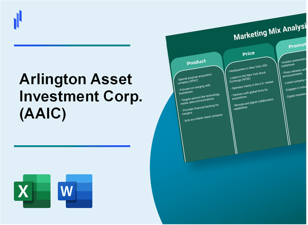 Marketing Mix Analysis of Arlington Asset Investment Corp. (AAIC)