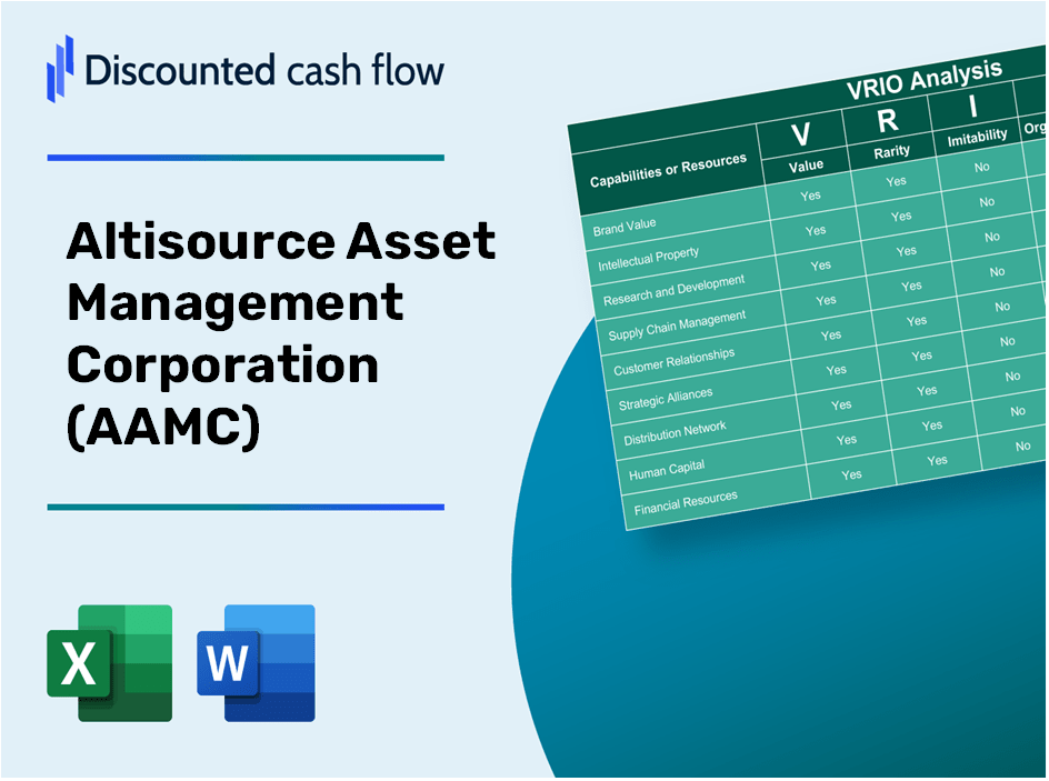 Altisource Asset Management Corporation (AAMC): VRIO Analysis [10-2024 Updated]