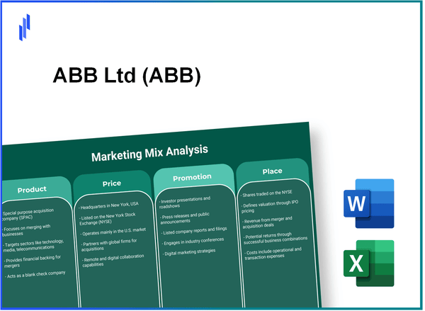 Marketing Mix Analysis of ABB Ltd (ABB)