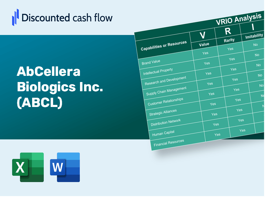 AbCellera Biologics Inc. (ABCL): VRIO Analysis [10-2024 Updated]