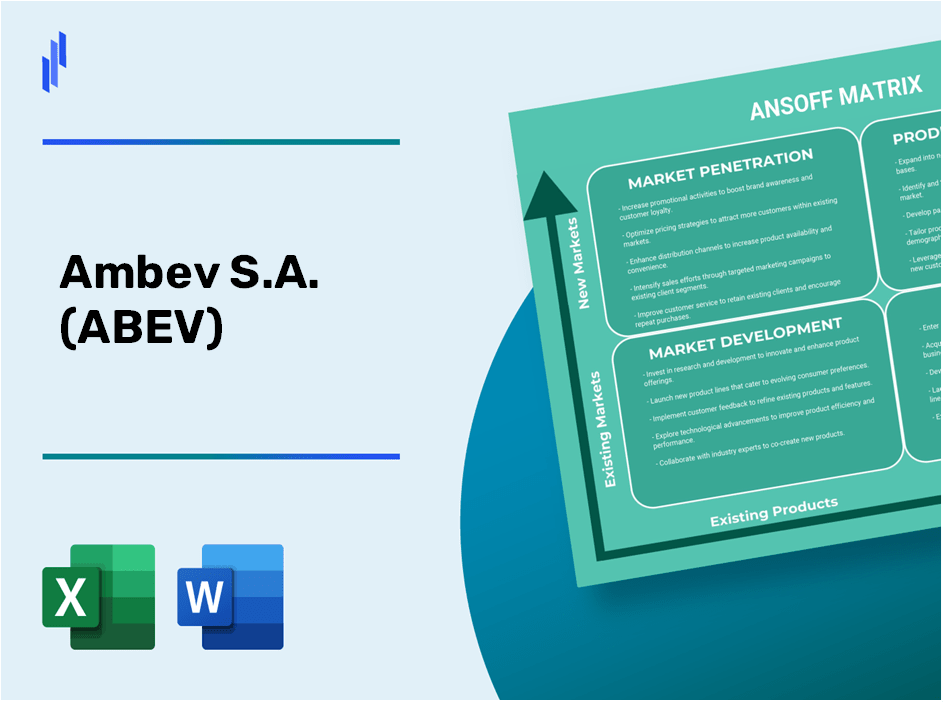 Ambev S.A. (ABEV)Ansoff Matrix