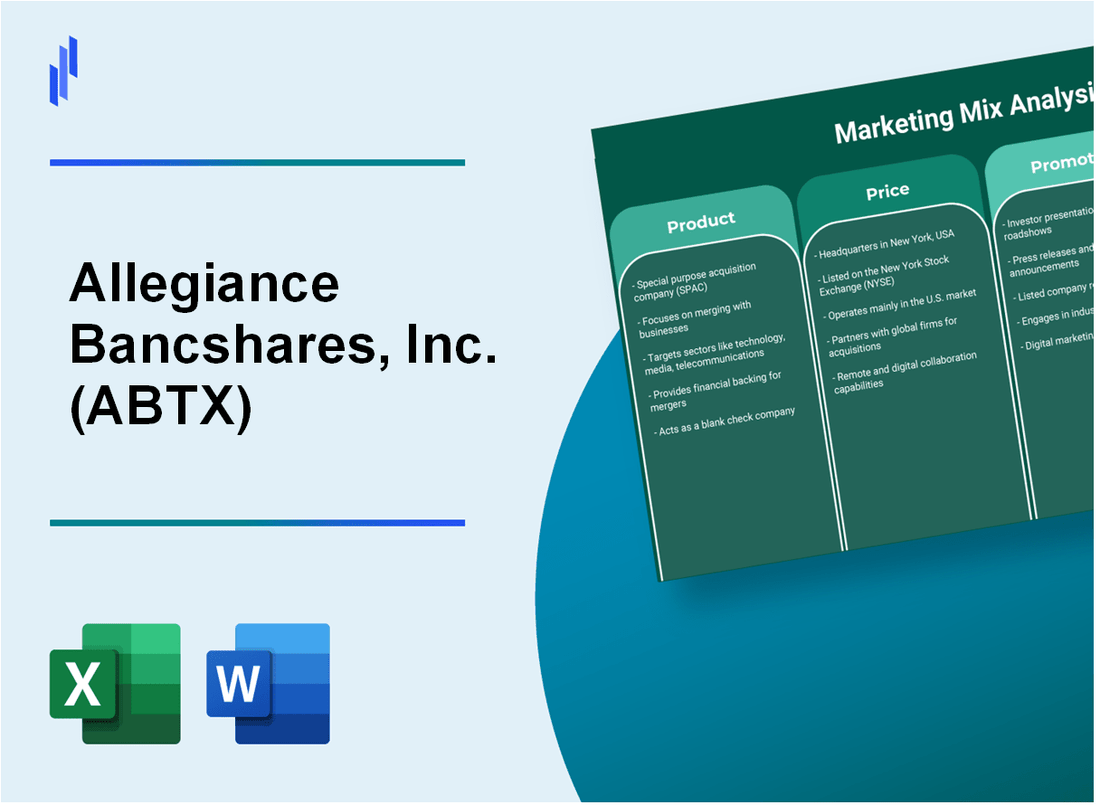 Marketing Mix Analysis of Allegiance Bancshares, Inc. (ABTX)