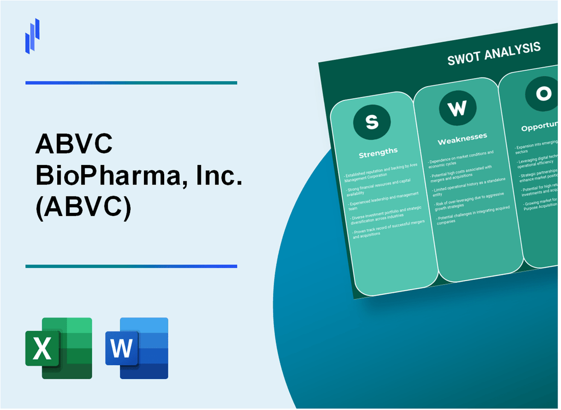 ABVC BioPharma, Inc. (ABVC) SWOT Analysis