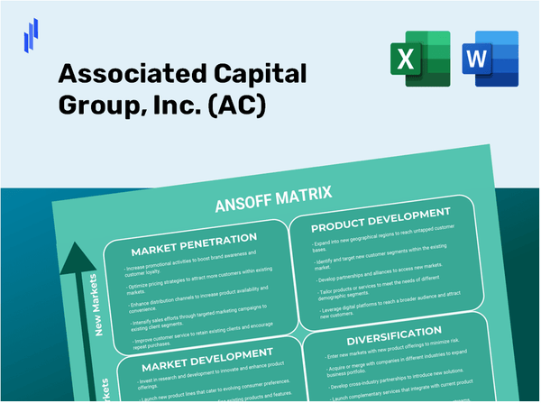 Associated Capital Group, Inc. (AC)Ansoff Matrix