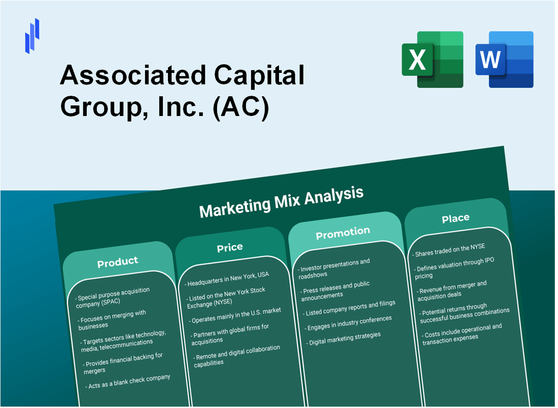 Marketing Mix Analysis of Associated Capital Group, Inc. (AC)