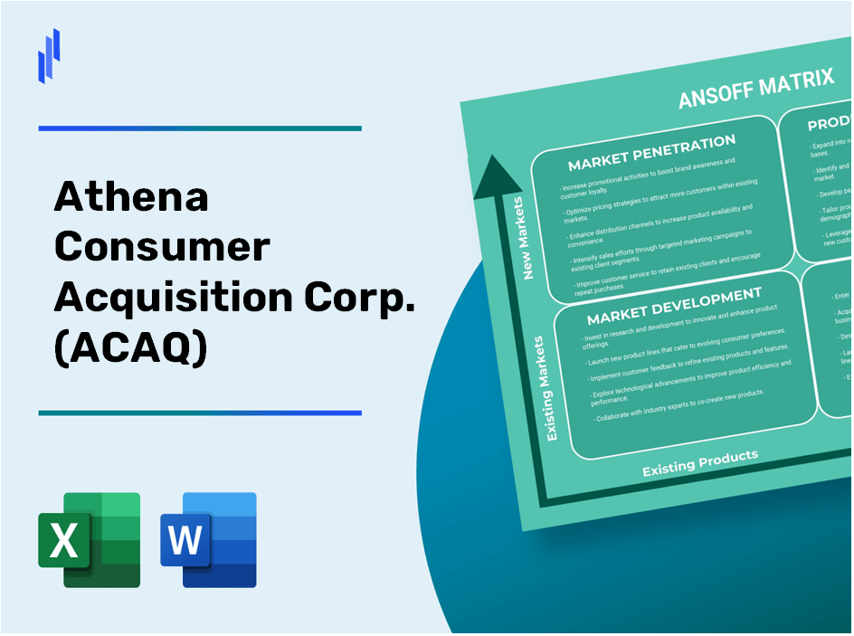 Athena Consumer Acquisition Corp. (ACAQ)Ansoff Matrix