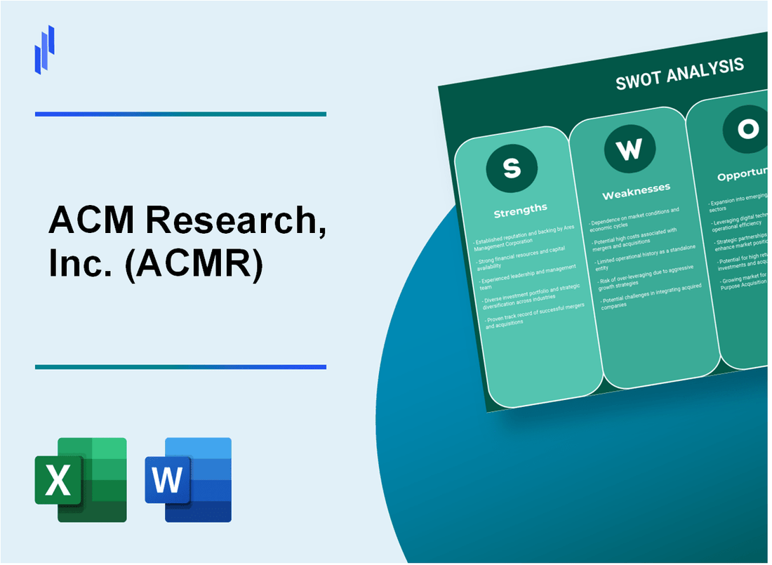 ACM Research, Inc. (ACMR) SWOT Analysis